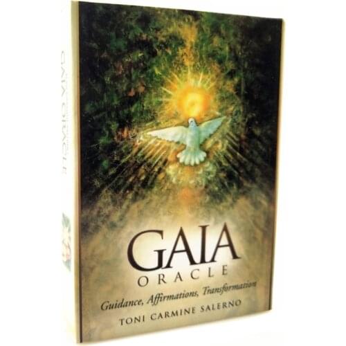 2021 New Gaia Oracle 45-Card Deck Tarots English Version Party Board Game Divination Fate