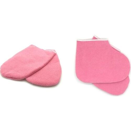 Drop Ship&Wholesale 2pcs Paraffin Wax Protection SPA Hand Foot Gloves Warmer Heater Sep. 12
