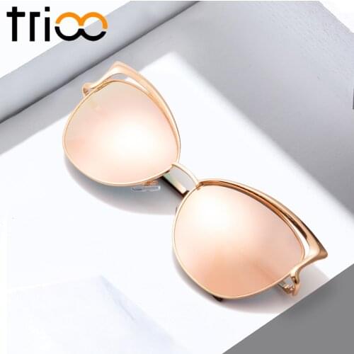 Trioo Womens Cat Eye Sunglasses