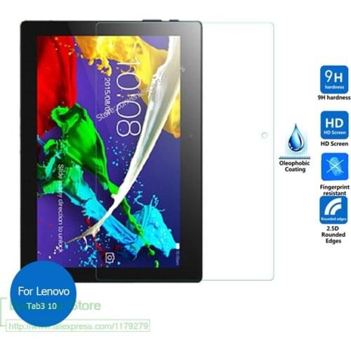9H Tempered Glass Screen Protector Film for Lenovo Tab 3 10 Business Tab3 Tb3-X70F Tb3-X70L Tb3-X70N X70F Screen Protector