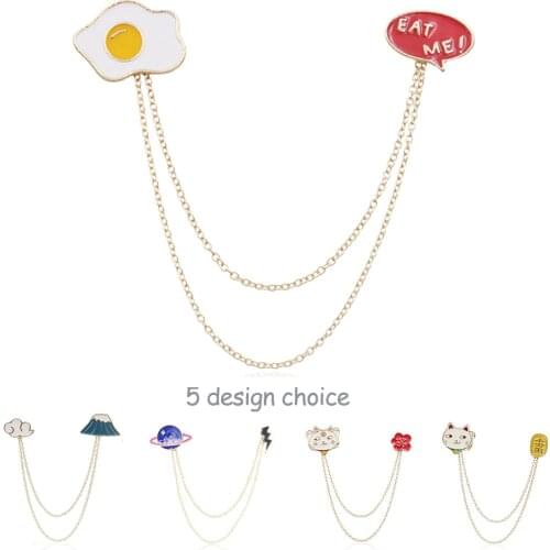 ZeroMoon Brooches With Cats For Clothes