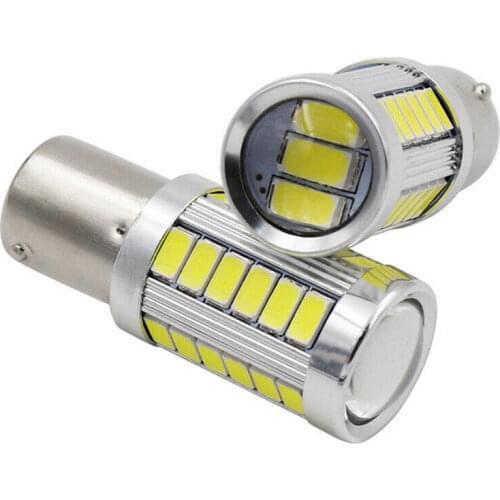 1pcs 1157 BAY15D 33 SMD 5630 5730 Car Led Turn Signal Lights Brake Tail Lamps 33SMD Auto Rear Reverse Bulbs Adebayor