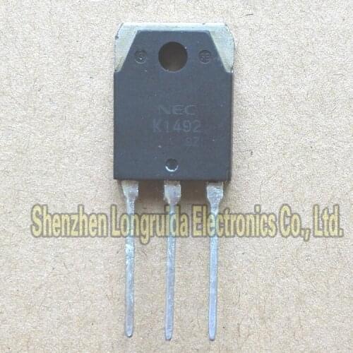 5PCS K1492 2SK1492 TO-3P MOSFET TRANSISTOR 35A 250V In Stock