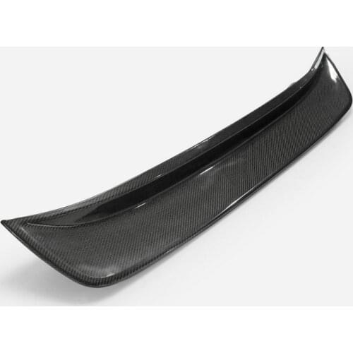 Car Accessories For Honda Civic EG Carbon Fiber BYS Type Rear Spoiler Glossy Fibre Trunk Wing Lip JDM Racing Boot Body Kit Trim