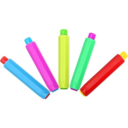 Colourful Chalk Holders Non Dust Clean Teaching Helper Teacher Education Tool