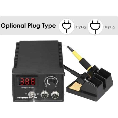 KKmoon 55-Piece Woodburner Pyrography Wood Leather Burning Tool Kit Adjustable Temperature 32℉ to 1472℉ Electric Soldering Iron