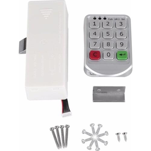 Intelligent Digital Door Code Lock Electronic Password Keypad Number Cabinet Zinc alloy and Plastic Intelligent Cabinet Latch