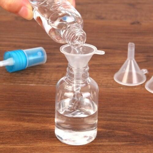 Mini Plastic Perfume Diffuser Bottle Liquid Oil Funnels Lab Kitchen Supplies
