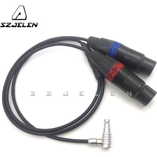 ARRI ALEXA MINI Audio Cable 00B.305 5pin Plug to Original Neutrik two 3pin XLR Connector