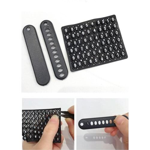 Korean personality cute number plate multi-function key chain trend car key chain school bag pendant couple accessories