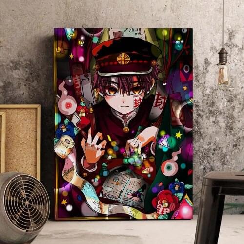 Modular Jibaku Shounen Hanako Anime Canvas Painting Home Decor Pictures Modern Printed Poster For Living Room Wall Art No Frame