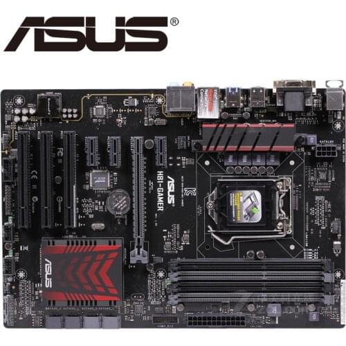 Asus H81-GAMER Desktop Motherboard H81 Socket LGA 1150 i3 i5 i7 DDR3 32G ATX UEFI BIOS Original Used Mainboard Hot Sale