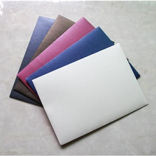 20Pcs Color Paper Envelope A4 Gift Envelope Business File Packaging Bag Wedding Invitation Envelope Classical Envelopes