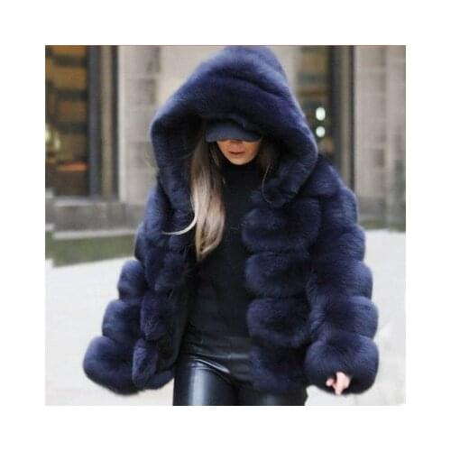Shopping Mall Women's Jackets With Fur