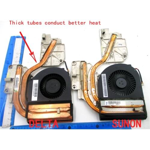 Heatsink fan for Lenovo Y480 Y480A Y480M Y480N Y480P KSB0805HC BJ65 90200382 90200381 AT0MZ002DA0 AT0MZ001SS0 MG60120V1-C160-S99