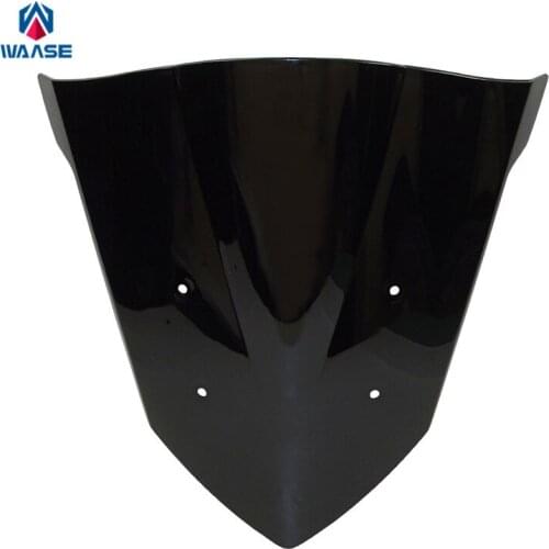 Waase CBR650F 67110-MJE-D00ZA Double Bubble Windscreen Windshield Shield Screen For Honda CBR 650F 2014 2015 2016 2017 2018