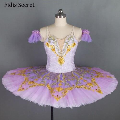 Adult Lilac Raymonda Platter Tutu Skirt,Female Professional Ballet Stage Costumes,Ballerina Classical Performance YAGP Dancewear