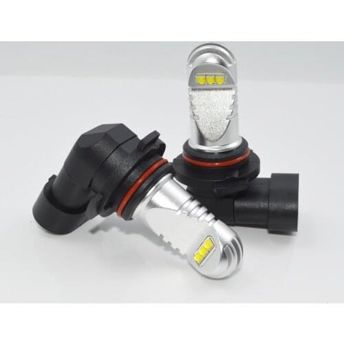 1 pair 9006 led Car lights HB4 12V-24V LED Bulb White 6000k Fog Lights automobiles DRL daytime running lights Car styling