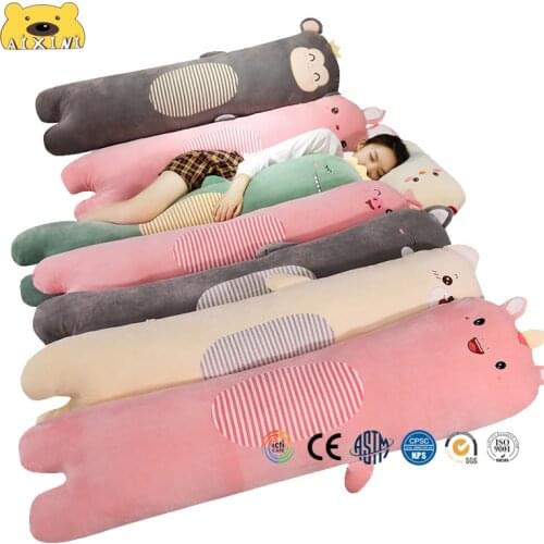 1Pcs 140cm Plush Toys Kids Toy Cute Simulation Dinosaur Rabbit Unicorn Cat Dog Monkey Plush Doll Cute Home Decor Gifts Kids