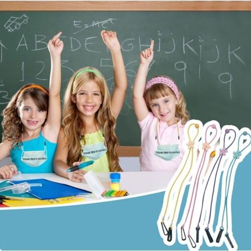 4/5pc Adjustable Mascarillas Mask Lanyard Handy&Convenient Safe Mask Rest&Ear Holder Rope Portable Face Mask Hang on Neck String