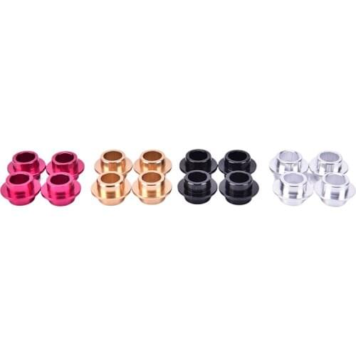 4Pcs/lot Roller Skates Spacer Aluminum Alloy Longboard Bushing Skate Shoes Skateboard Sleeve Spacers