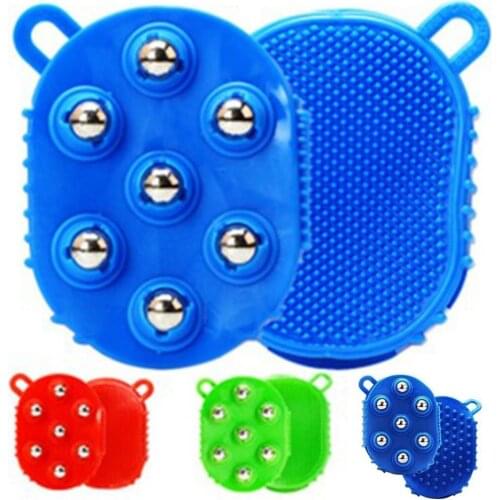 50% Hot Sale Stainless Steel 360 Degree Rotation 7 Balls Face Neck Leg Arm Body Massager