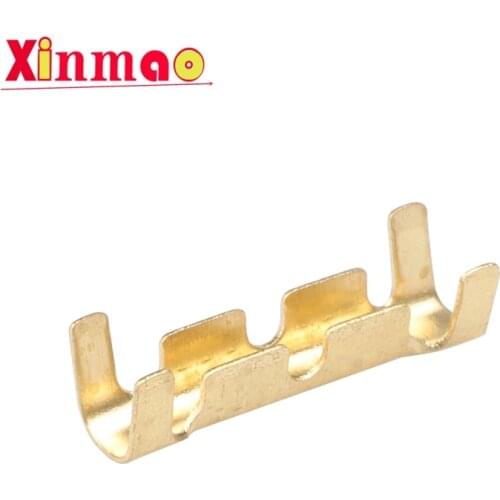 50pcs/100pcs 453 U-shaped terminal tab cold inserts connectors cold terminal small teeth fascia terminal,0.3-1.5mm2