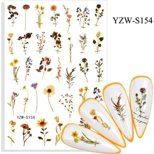 Watercolor Butterflies Sliders Blue Black Nail Decal Sticker Summer Nail Art Decoration Water Tattoo Manicure