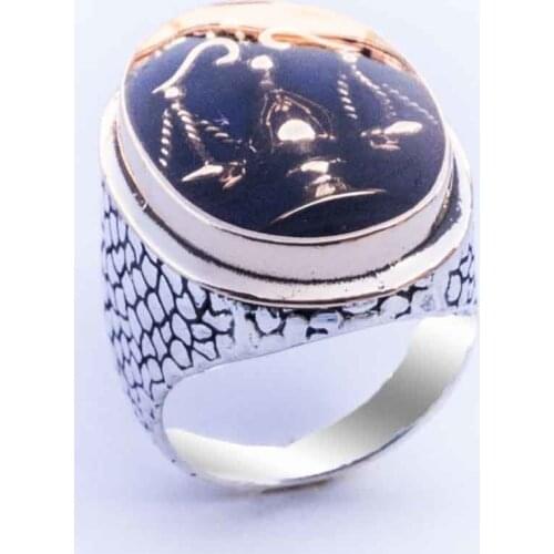 Grand Libra With Icon Silver Justice Ring