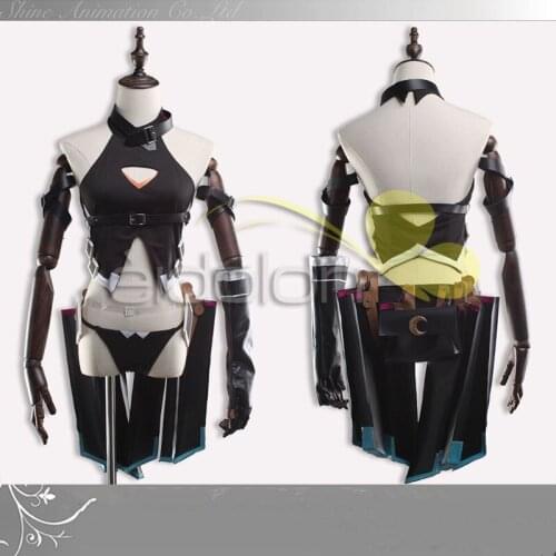 Hot Game Fate/Grand Order Jack Cosplay Costume Fashion Sexy Black Bikini Unisex Role Play Clothing Custom-Make Any Size