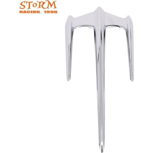 Chrome Motorcycle Front Fender Accent Trim Case For Honda VTX1300 1800 GL1800 Goldwing Yamaha XVS650 V-Star XV1900 Stratoliner