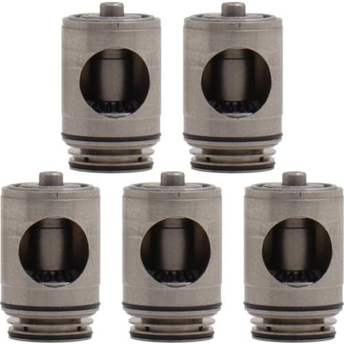 5pcs Rotor Cartridge for Ti-Max X95L Dental 1:5 Increasing Fiber Optic Contra Angle Low Speed Handpiece Red Ring Air Turbine