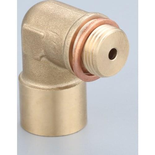 Oxygen Sensor M18 x1.5 Lambda Extender Spacer Exhaust 90degree Lambda O2 Oxygen Sensor Extender Spacer