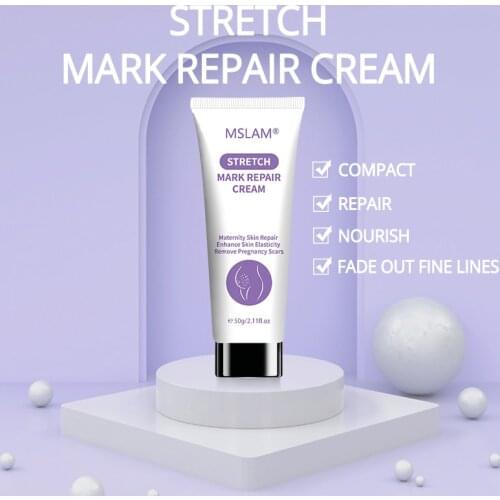 1MSLAM Skincare Cream, Body Cream for Scars and Stretchmarks, Dermatologist Recommended, Non-Comedogenic, For All Skin Types