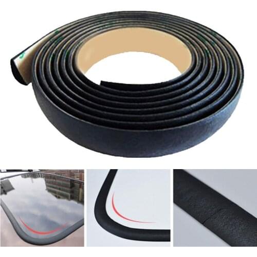 New 300cm Car Vehicle Windshield Waterproof Sound Insulation Rubber Sealing Strip