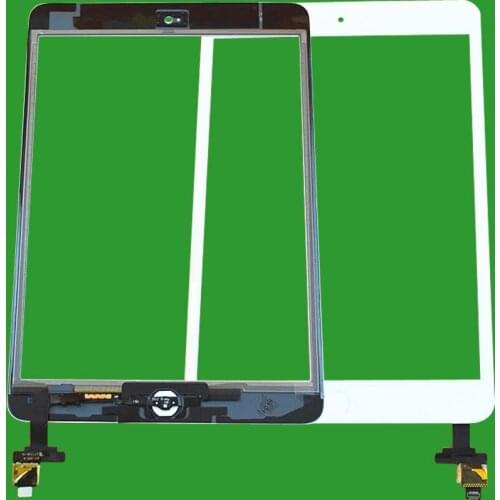 NEW Touch Screen Digitizer For iPad Mini 2 A1489 A1490 A1491 TP IC with Home Button and Adhesive Front Glass Replacement