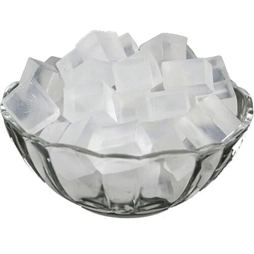 100% Organic White and Clear Transparent Glycerin Soap Base Melt and Pour All Natural Bar For Handmade Soaps - 500g