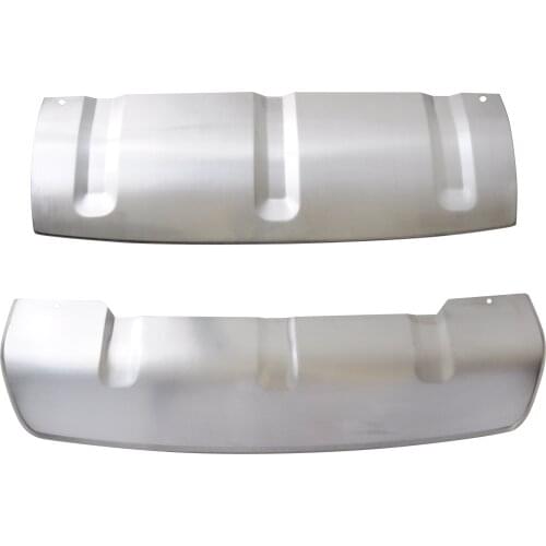 Front Rear Lower Bumper Skid Plates Guard For 2015 Land Rover Discovery Sport [QP1000]