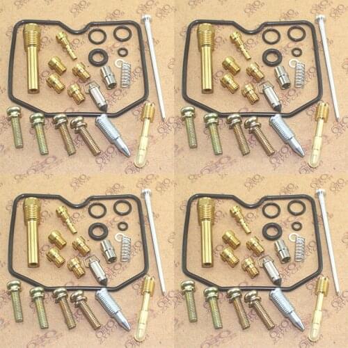 4set for Zephyr 400 1989-1995 400CC 400 CC Motorcycle carburetor repair kit