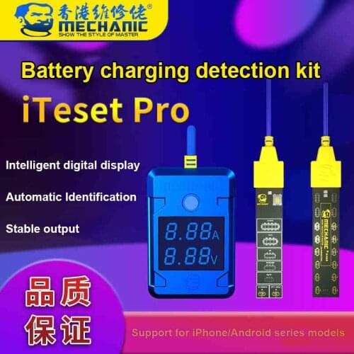 Mechanic For iPhone 5-11 Pro Max Battery Charging/Activation Circuit Tester For Android Phone Batteries PCB Board Repair Fixture