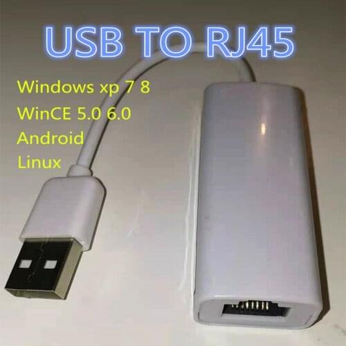 USB2.0 TO RJ45 Ethernet Lan dapter Network Card For Win7 Android Computer Desktop Laptop Adapter Network Card Lan Converter