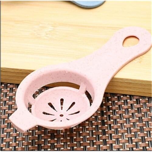 1Pcs Plastic Pink Yolk Egg Separator Divider Kitchen Accessories Cooking Baking Tool Sifting Gadget Filter Holder Kitchen Tools