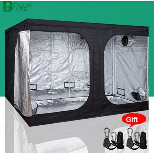 BEYLSION 600D Grow Box Tent Grow Indoor Tent Room For Indoor Plant Growing Tents Greenhouse LED Grow Lights + Grow parts