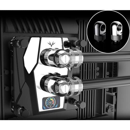 Bykski GD-90 90 Degree Fittings With Rotation Split type G1/4'' Water Cooling Commonly Used Fittings