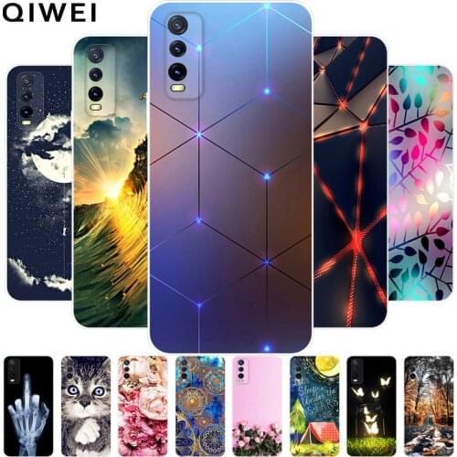 For Vivo Y20 Case New Fashion Soft TPU Silicone Cover For Vivo Y20i Y20S Y20A Y20G 2021 Phone Cases Y 20 2020 Y 20S 20I Y20G S