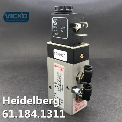 Heidelberg press accessories CD102 SM102 solenoid valve 61.184.1311 switch