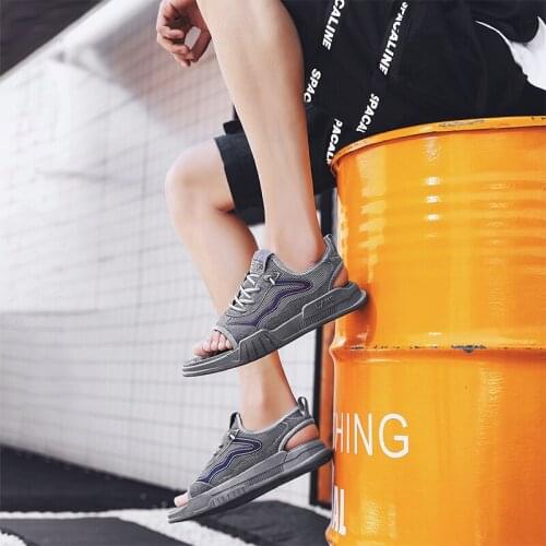 Mens Outdoor Sandals Roman Sandals Men Mens Casual Sandal Shoes Outdoor Beach For Slides Summer Slippers Leather Mens