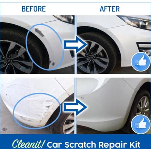 Car Scratches Repair Kit Wax with Sponge Paint Body Care Polishing Tools Auto Accessory GQ