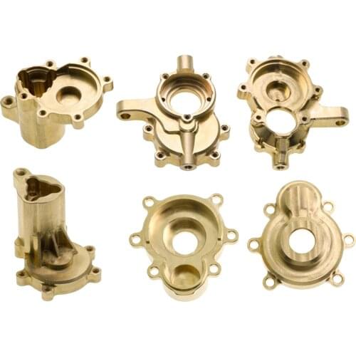 Set of 2 RC Car Trunk Accessory for 1:10 GEN8 RC Trunk Model RC Car Front Steering Knuckle