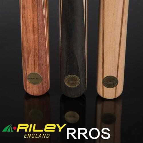 Original RILEY RROS 3/4 Piece Snooker Cue High-end Billiard Cue Kit Stick with Case with 6'' RILEY Extension DEER Tip